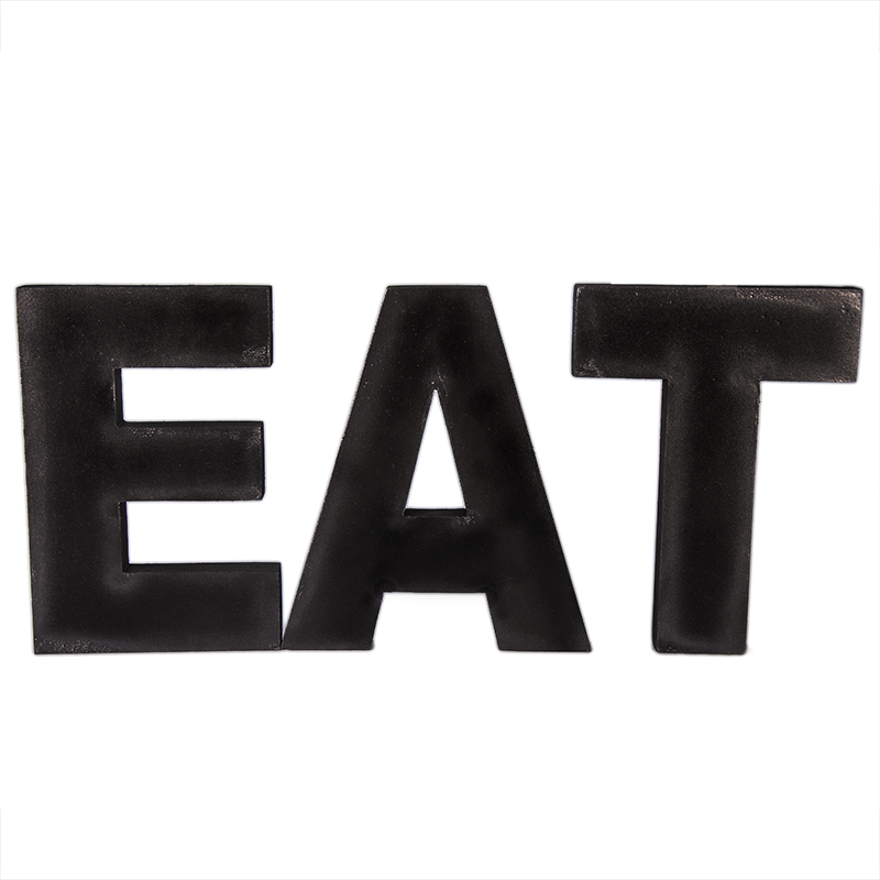 Scritta "EAT" - 52cm